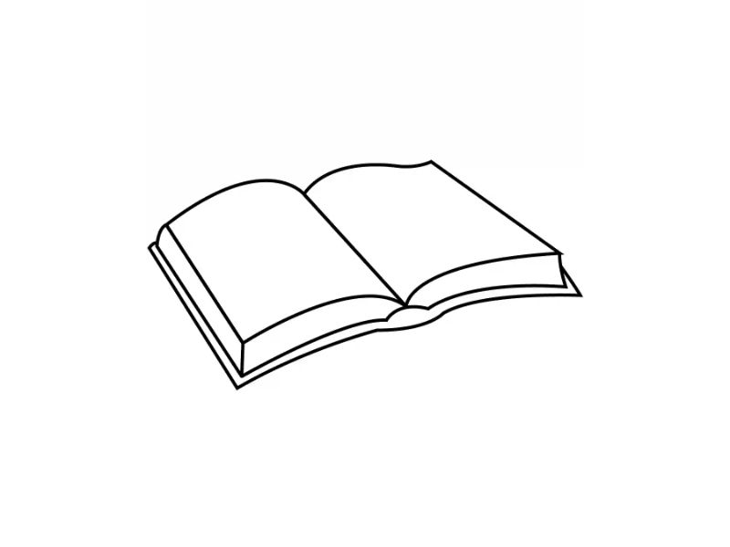 Draw A Book Open